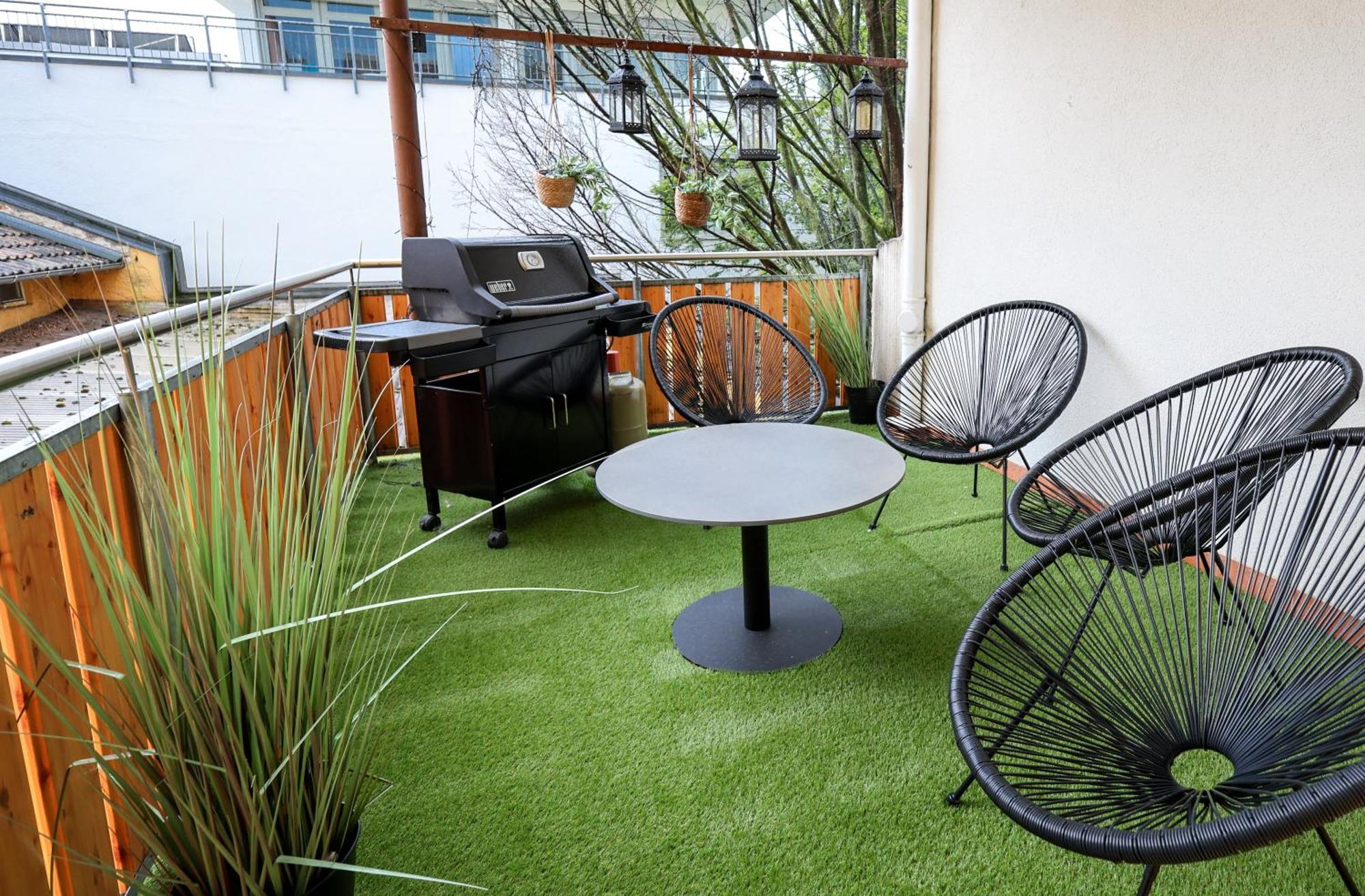 3 Zimmer Naehe Von Europapark Garage Balkon Grill Офенбург Екстериор снимка
